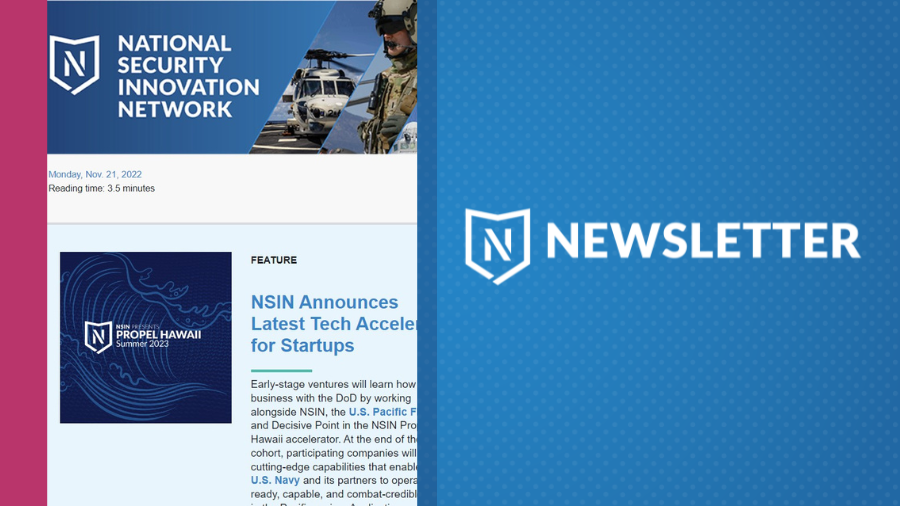 NSIN Newsletter Nov. 21, 2022