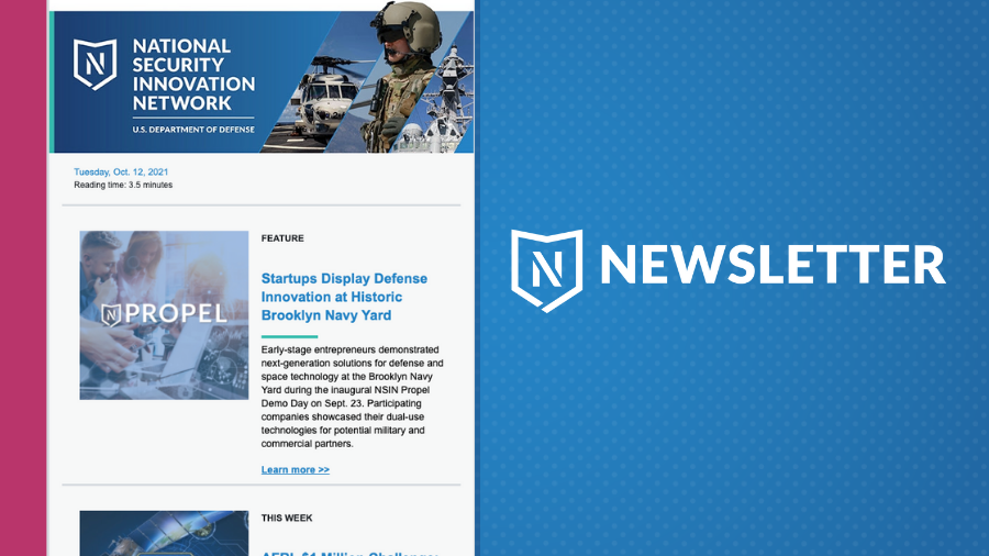 NSIN Newsletter Oct. 12, 2021